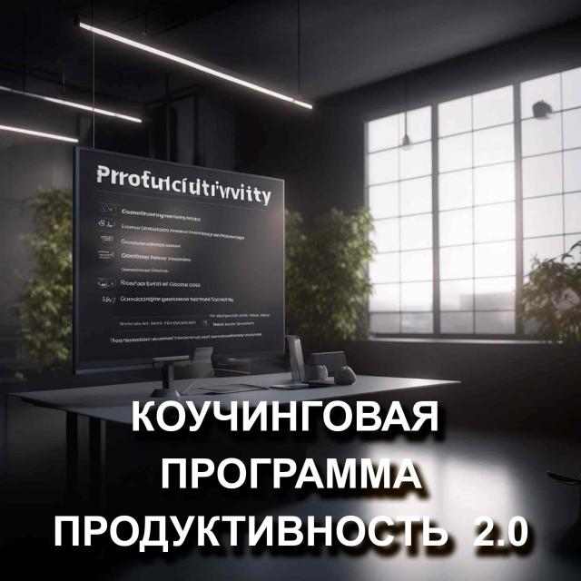 Коучинговая программа «Продуктивность 2.0» Коучинговая программа «Продуктивность 2.0»